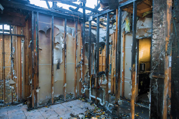 Professional Emergency Fire Cleanup technician working in Marine On Saint Croix, MN